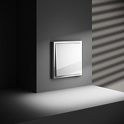 Выключатель перекрестный одноклавишный без рамки Voltum S70 VLS010501 цвет Белый-4