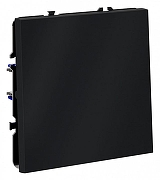 Выключатель перекрестный одноклавишный без рамки Voltum S70 VLS010507 цвет Графит