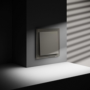 Выключатель одноклавишный без рамки Voltum S70 VLS010604 цвет Бежевый-4