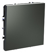 Выключатель одноклавишный без рамки Voltum S70 VLS010606 цвет Серебро