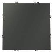 Выключатель одноклавишный без рамки Voltum S70 VLS010606 цвет Серебро-1