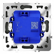 Выключатель одноклавишный без рамки Voltum S70 VLS010606 цвет Серебро-3
