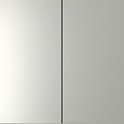 Выключатель двухклавишный без рамки Voltum S70 VLS020605 цвет Сталь-2