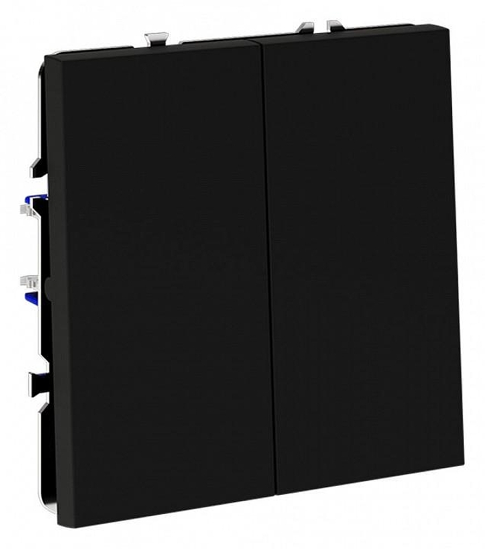 Выключатель двухклавишный без рамки Voltum S70 VLS020608 