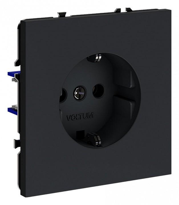Розетка с заземлением, без рамки Voltum S70 VLS040107 