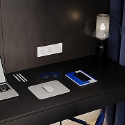 Розетка с заземлением и со шторкой, без рамки Voltum S70 VLS040201 цвет Белый-5