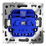 Розетка с заземлением и со шторкой, без рамки с крышкой Voltum S70 VLS040308 цвет Черный-3