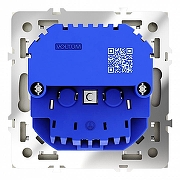 Розетка с заземлением и со шторкой и 2хUSB type A, без рамки Voltum S70 VLS040404 цвет Бежевый-3