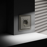 Розетка с заземлением и со шторкой и 2хUSB type A, без рамки Voltum S70 VLS040404 цвет Бежевый-4