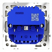 Розетка с заземлением и со шторкой и 2хUSB type A и C, без рамки Voltum S70 VLS040504 цвет Бежевый-3