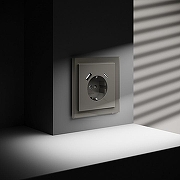 Розетка с заземлением и со шторкой и 2хUSB type A и C, без рамки Voltum S70 VLS040504 цвет Бежевый-5