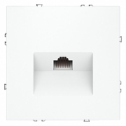 Розетка Ethernet RJ-45 без рамки Voltum S70 VLS060102 цвет Белый-1