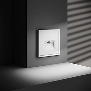 Розетка Ethernet RJ-45 без рамки Voltum S70 VLS060102 цвет Белый-4