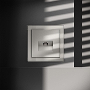 Розетка Ethernet RJ-45 без рамки Voltum S70 VLS060103 цвет Серый-4