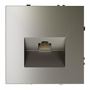 Розетка Ethernet RJ-45 без рамки Voltum S70 VLS060104 цвет Бежевый-1