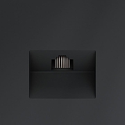 Розетка Ethernet RJ-45 без рамки Voltum S70 VLS060107 цвет Графит-2