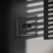 Розетка Ethernet RJ-45 без рамки Voltum S70 VLS060107 цвет Графит-4