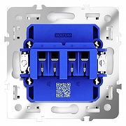 Розетка акустическая без рамки Voltum S70 VLS060301 цвет Белый-3