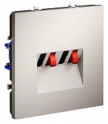 Розетка акустическая без рамки Voltum S70 VLS060303 цвет Серый