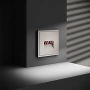 Розетка акустическая без рамки Voltum S70 VLS060303 цвет Серый-5