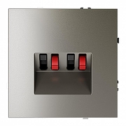 Розетка акустическая без рамки Voltum S70 VLS060304 цвет Бежевый-1