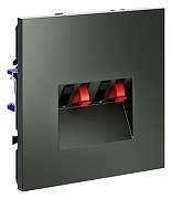 Розетка акустическая без рамки Voltum S70 VLS060306 цвет Серебро