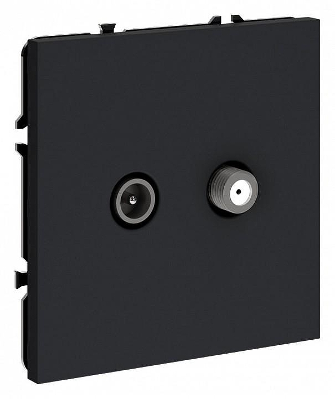 ТВ-розетка и SAT-розетка оконечная без рамки Voltum S70 VLS060407 