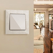 Выключатель проходной одноклавишный без рамки Werkel слоновая кость W1112003 цвет Слоновая кость-4