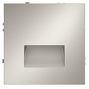 Заглушка для поста с подсветкой, без рамки Voltum S70 VLS070603 цвет Серый-1