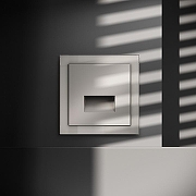 Заглушка для поста с подсветкой, без рамки Voltum S70 VLS070603 цвет Серый-6