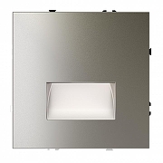 Заглушка для поста с подсветкой, без рамки Voltum S70 VLS070604 цвет Бежевый-1