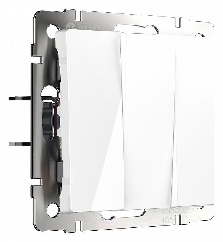 Клавиши для выключателя трехклавишного Werkel белый W1130001 