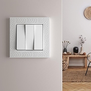 Клавиши для выключателя трехклавишного Werkel белый W1130001 цвет Белый-3