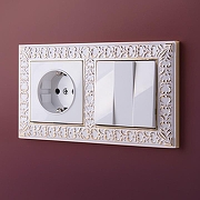 Клавиши для выключателя трехклавишного Werkel белый W1130001 цвет Белый-4