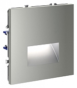 Заглушка для поста с подсветкой, без рамки Voltum S70 VLS070605 цвет Сталь