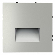 Заглушка для поста с подсветкой, без рамки Voltum S70 VLS070605 цвет Сталь-1