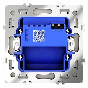 Заглушка для поста с подсветкой, без рамки Voltum S70 VLS070605 цвет Сталь-3