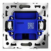 Розетка для вывод кабеля без рамки Voltum S70 VLS080208 цвет Черный-2