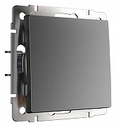 Выключатель одноклавишный без рамки Werkel графит матовый W1110064 цвет Графит