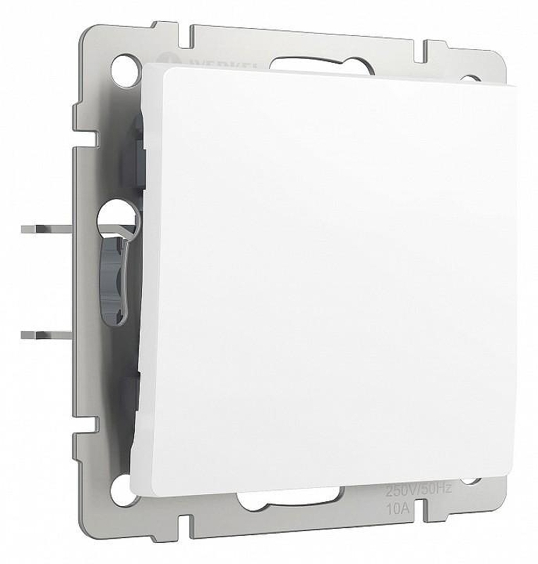 Выключатель одноклавишный без рамки Werkel белый матовый W1113061 