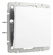 Выключатель одноклавишный без рамки Werkel белый матовый W1113061 цвет Белый