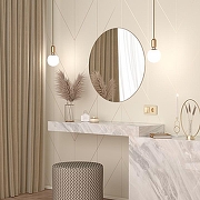 Выключатель двухклавишный без рамки Werkel шампань W1120011 цвет Бежевый-2