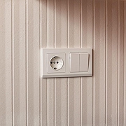 Выключатель проходной двухклавишный без рамки Werkel белые W1122001 цвет Белый-3