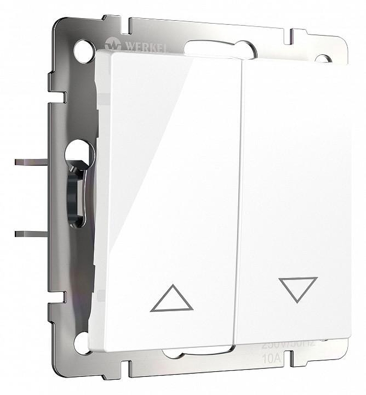 Выключатель для жалюзи Werkel белый W1124501 