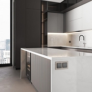 Розетка влагозащищенная с заземлением и со шторкой, без рамки с крышкой Werkel графит рифленый W1171204 цвет Графит-1