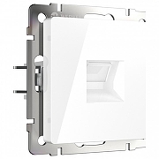 Розетка Ethernet RJ-45 без рамки Werkel белый W1181001 цвет Белый