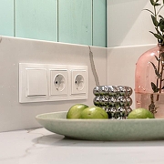 ТВ-розетка оконечная без рамки Werkel графит рифленый W1183004 цвет Графит-2