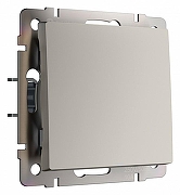 Выключатель проходной одноклавишный без рамки Werkel дымчатый W1210004 цвет Серый