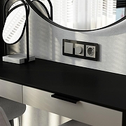 Выключатель проходной одноклавишный без рамки Werkel дымчатый W1210004 цвет Серый-4