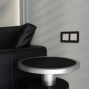 Выключатель проходной одноклавишный без рамки Werkel дымчатый W1210004 цвет Серый-5